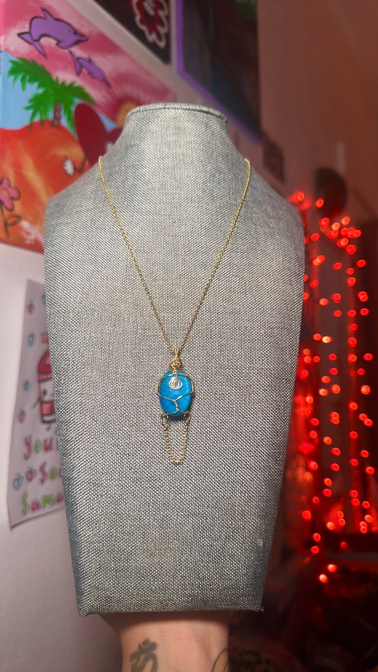 Sacred Scarab Necklace