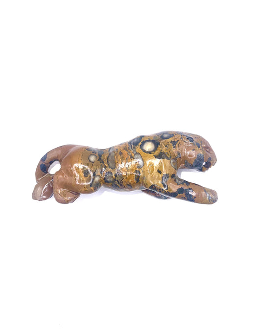 Guardian Totem Crystal - Leopard Skin Jasper