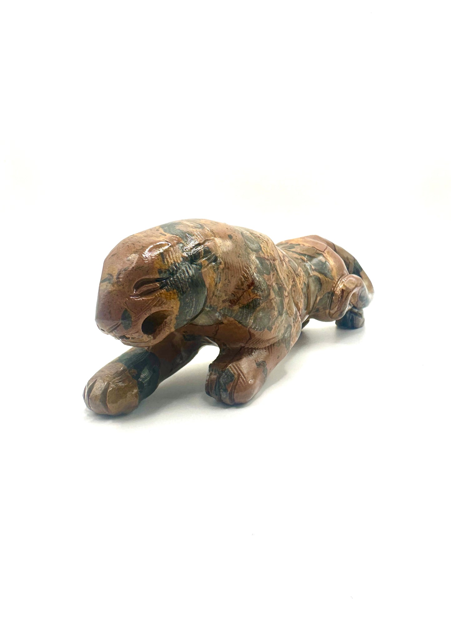 Guardian Totem Crystal - Leopard Skin Jasper